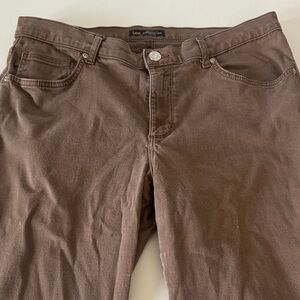 Lee Chocolate Brown Denim Pants